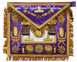 Grand Chaplain Purple Apron