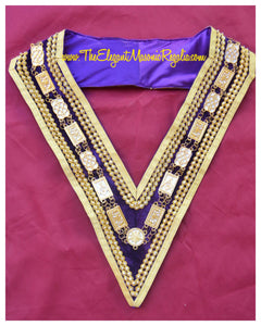 Grand Lodge Diamond Back Rhinestone Collar