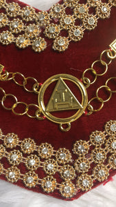 Royal Arch 3-Ring Chain Collar