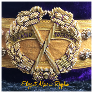 Grand Treasurer Masonic Crown
