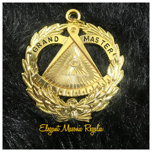 Grand Master Masonic Collar Jewel