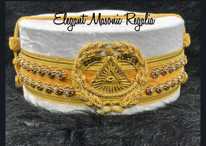 White Grand Master Masonic Crown