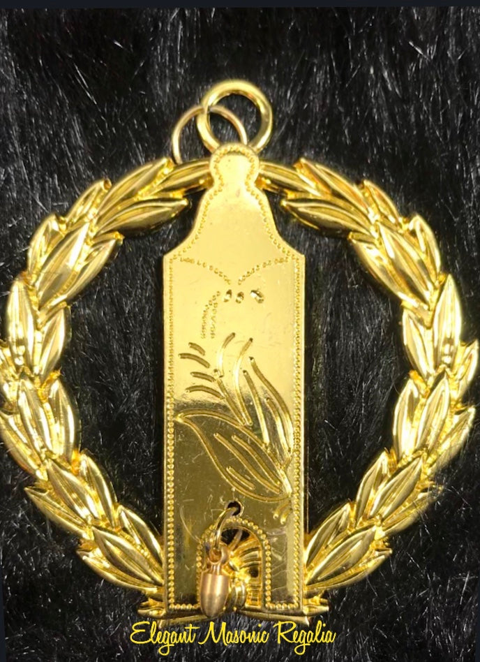 Grand Lodge Masonic Collar Jewel - Junior Warden
