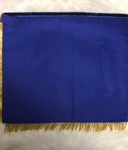 Load image into Gallery viewer, Masonic Regalia Worshipful Master Apron (back of apron)
