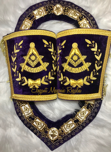 Grand Lodge Past Master Masonic Apron (Set)