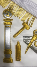 Load image into Gallery viewer, Masonic Working Tools Apron
