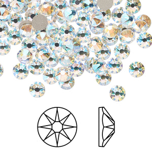 100% Swarovski Shimmer Crystals